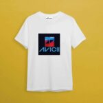 Tribute to Avicii - Express your love for the music icon with our Avicii printed t-shirt. 🎶 Available now.