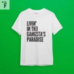 Embrace the attitude with our Gangsta Thsirt printed t-shirt - a blend of boldness and style.