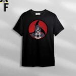 Embrace the legacy with our Itachi Uchiha printed t-shirt - a tribute to an anime icon.